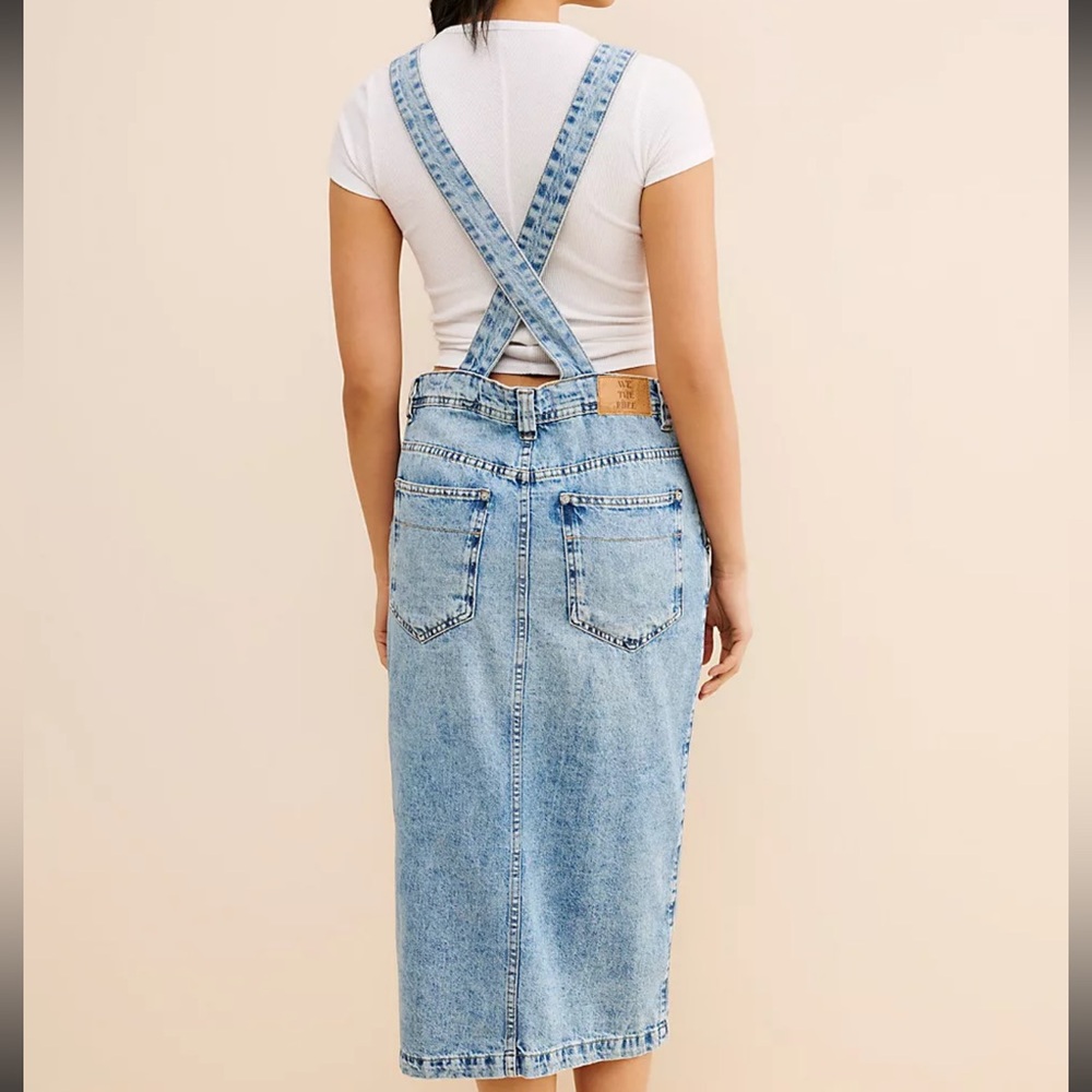 We the Free BARDOT DENIM SKIRTALL - Picture 5 of 6
